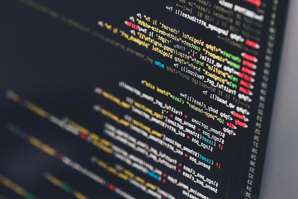 Floating Code Illustration